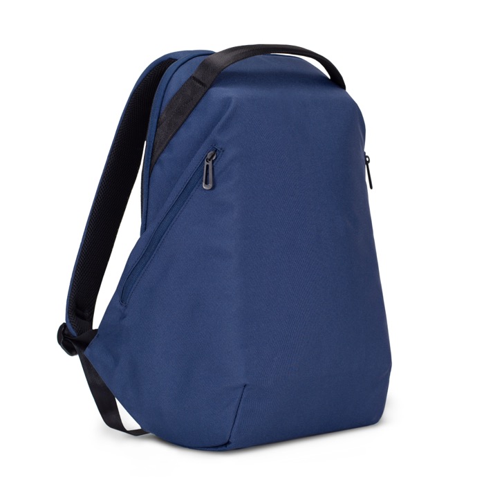 Mochila para portátil de RPET com bolsos laterais 15'' cor azul