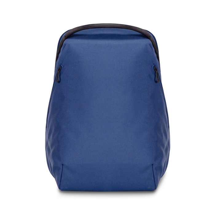 Mochila para portátil de RPET com bolsos laterais 15'' cor azul segunda vista