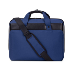 Mala para portátil personalizada de RPET com alça de ombro 15.6'' cor azul segunda vista