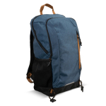 Mochila para portátil de RPET com detalhes refletivos 17'' cor azul-escuro