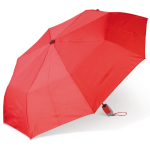 Guarda-chuva dobrável ergonómico, cores e estrutura preta Ø100 cor vermelho segunda vista