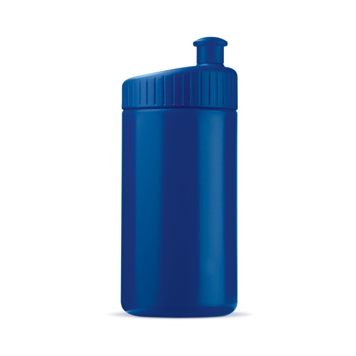 Bidão desportivo de plástico livre de BPA e 100% antigota 500ml cor azul-escuro