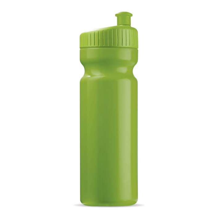 Bidão de plástico livre de BPA e 100% antigota 750ml cor verde-lima