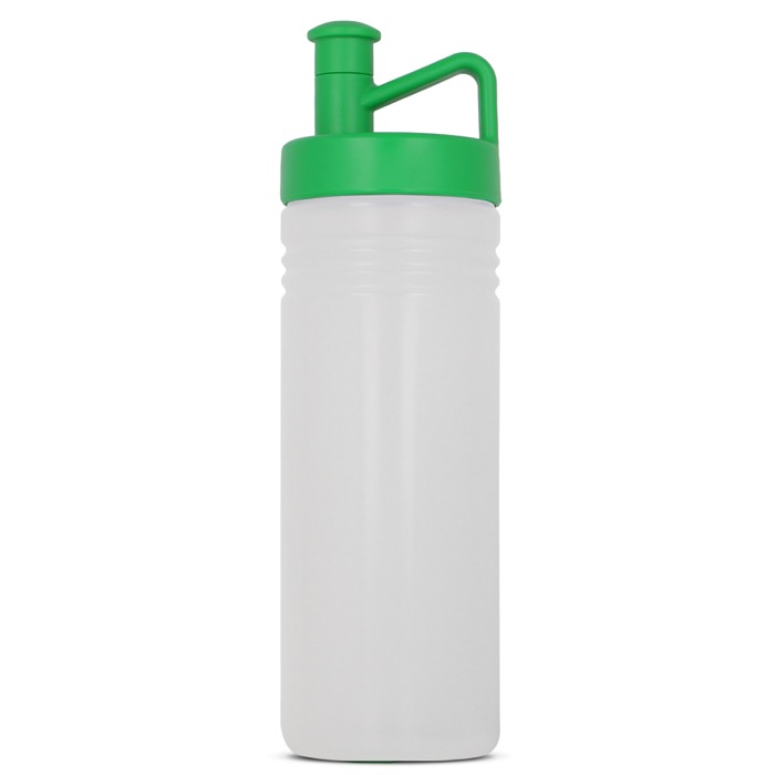 Bidão desportivo com design TopActive de tampa ergonómica 500ml cor verde transparente