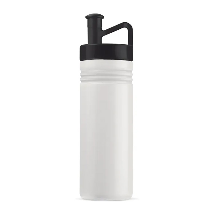 Bidão desportivo com design TopActive de tampa ergonómica 500ml cor branco/preto