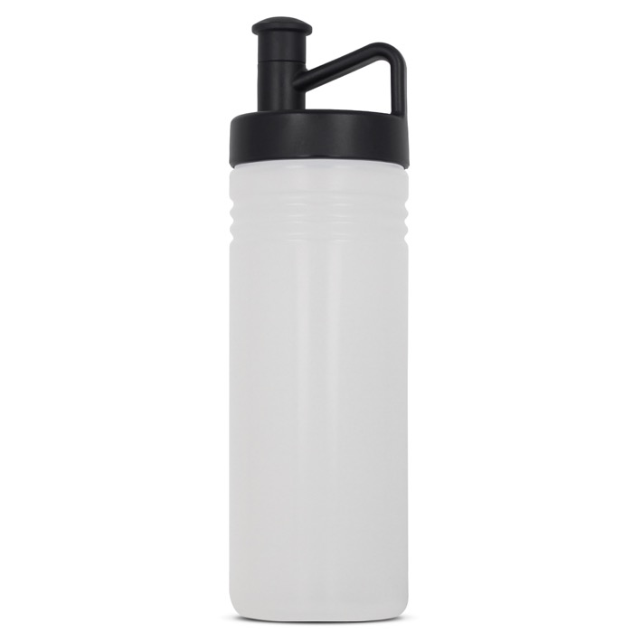 Bidão desportivo com design TopActive de tampa ergonómica 500ml cor preto transparente