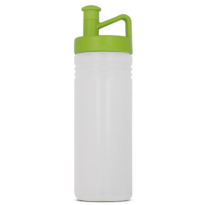 Bidão desportivo com design TopActive de tampa ergonómica 500ml cor verde-lima transparente