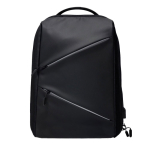 Mochila antirroubo de poliéster com refletores para PC 15,6'' cor preto