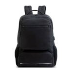 Mochila para PC com bolsa térmica e cabo de carregamento 15,6” cor preto