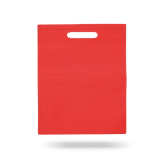 Saco de non-woven disponível em várias cores com asa 80 g/m2 cor vermelho