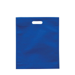 Saco de non-woven disponível em várias cores com asa 80 g/m2 cor azul real