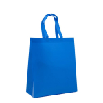 Saco de non-woven com efeito mate e alta resistência 110 g/m2 cor azul real