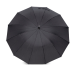 Guarda-chuva automático elegante em pongee com 12 painéis Ø105 cor preto