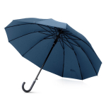 Guarda-chuva automático elegante em pongee com 12 painéis Ø105 cor azul-marinho