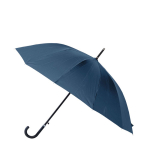 Guarda-chuva automático elegante em pongee com 12 painéis Ø105 cor azul-marinho