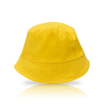 Chapéu de algodão ideal para crianças em várias cores 155 g/m2 cor amarelo