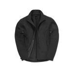 Casaco softshell elástico de poliéster para homem 300 g/m2 B&C cor preto