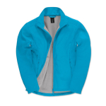 Casaco softshell elástico de poliéster para homem 300 g/m2 B&C cor água-marinha