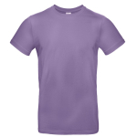 T-shirt de algodão para homem de manga curta 185 g/m2 B&C cor violeta