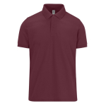 Polo clássico unissexo de algodão em manga curta 180 g/m2 B&C cor bordeaux