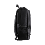 Mochila portátil com vários compartimentos resistente à água 15'' cor preto vista detalhe