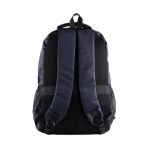 Mochila de couro sintético vários compartimentos no exterior 15'' cor azul-marinho vista detalhe