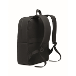 Mochila RPET compartimentos portátil e tablet de 10'' e 15'' cor preto segunda vista