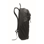 Mochila resistente à água e com banda refletora 15'' cor preto