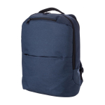 Mochila para portátil com 2 bolsos na parte da frente 15'' cor azul primeira vista