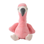 Peluche em forma de flamingo possível de personalizar na etiqueta cor cor-de-rosa quinta vista