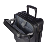 Trolley de ABS com bolso frontal para portátil e cadeado numérico cor preto sétima vista