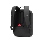 Mochila antirroubo de RPET impermeável com proteção RFID 16” cor preto sétima vista