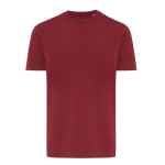 T-shirt unissexo de algodão 100% regular fit 180 g/m2 Iqoniq cor bordeaux