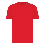 T-shirt unissexo de algodão 100% regular fit 180 g/m2 Iqoniq cor vermelho