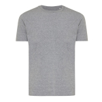 T-shirt unissexo de algodão 100% regular fit 180 g/m2 Iqoniq cor cinzento