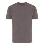 T-shirt unissexo de algodão 100% regular fit 180 g/m2 Iqoniq cor prateado mate