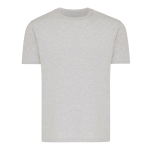 T-shirt unissexo de algodão 100% regular fit 180 g/m2 Iqoniq cor cinzento-claro