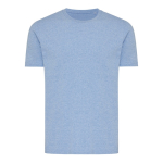 T-shirt unissexo de algodão 100% regular fit 180 g/m2 Iqoniq cor azul-claro