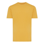 T-shirt unissexo de algodão 100% regular fit 180 g/m2 Iqoniq cor amarelo-escuro