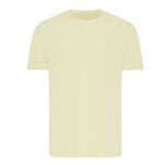 T-shirt unissexo de algodão 100% regular fit 180 g/m2 Iqoniq cor amarelo-claro