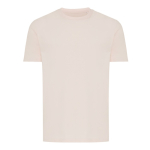 T-shirt unissexo de algodão 100% regular fit 180 g/m2 Iqoniq cor rosa pastel