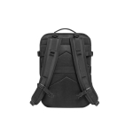 Mochila de viagem de poliéster reciclado denso para portátil 17,3” cor preto segunda vista