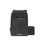 Mochila resistente à água com bolsa térmica para portátil 17,3” cor preto primeira vista