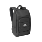 Mochila para PC de RPET resistente à água com refletor 16” cor preto imagem com logo