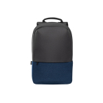 Mochila antirroubo de poliéster reciclado para tablet e PC 15,6” cor azul primeira vista