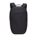 Mochila de poliéster reciclado para portátil com bolsos Case Logic Invigo 14” cor preto segunda vista frontal