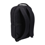 Mochila de poliéster reciclado para portátil com bolsos Case Logic Invigo 14” cor preto terceira vista traseira