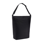 Saco tote para PC de poliéster reciclado com organizadores 15,6” cor preto