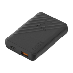 Powerbank de carregamento rápido com 2 portas e FastCharge 5.000 mAh cor preto quarta vista