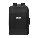 Mochila para portátil resistente de poliéster reciclado 17” vista principal